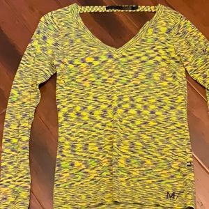 Mecca femme long sleeve sweater like shirt